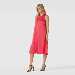NWT!! Baum und Pferdgarten Amami Satin Midi Dress - Size 4 - Rouge Red